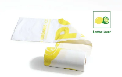 M Pets Poo Lemon Scent Natural Vegetable Waste Bags For Dogs