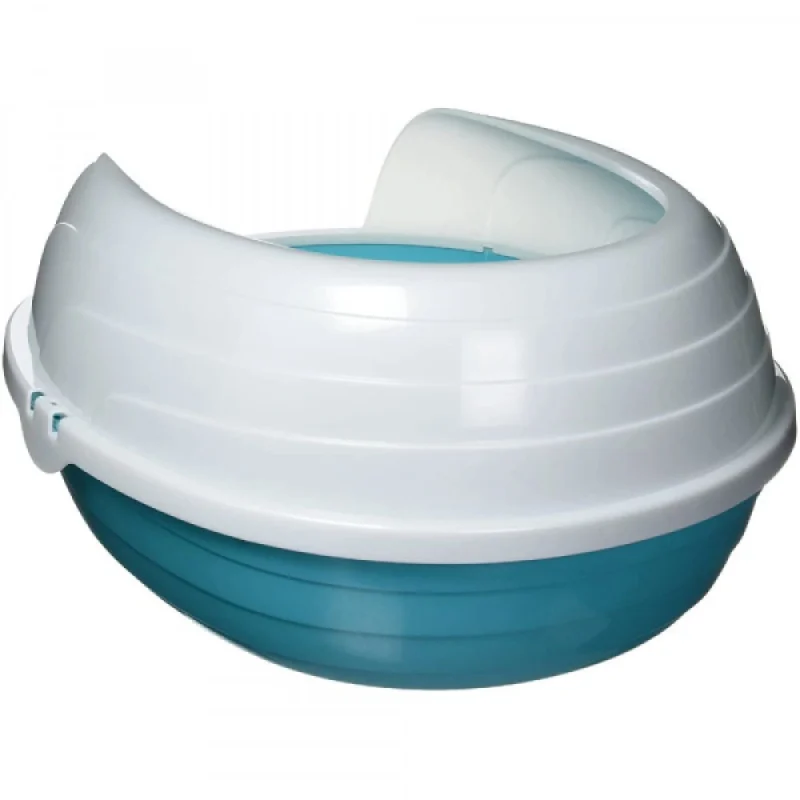 M Pets Sherbin Litter Tray with Rim for Cats — detail shot