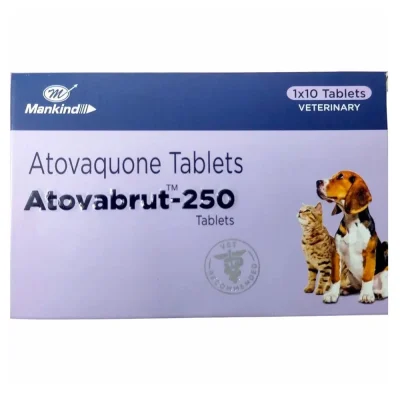 Mankind Atovabrut 250mg (Atovaquone) Tablets for Dogs and Cats