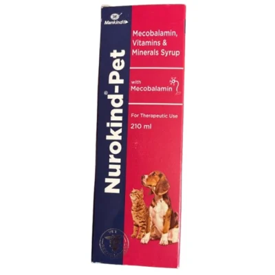 Mankind Nurokind Pet Syrup Multi Vitamin Supplement for Dogs and Cats (210ml)