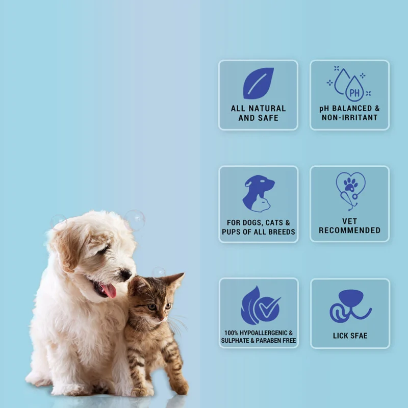 Natural Remedies Fresh Me Up Bloom Dry Shampoo for Dogs and Cats — side view