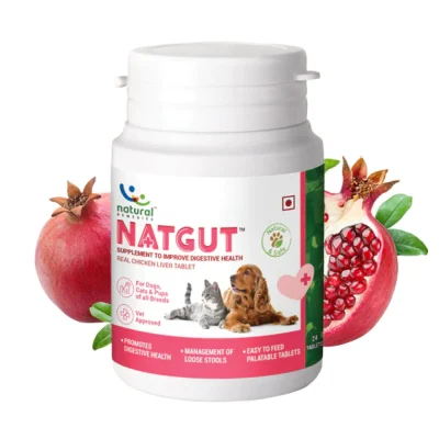 Natural Remedies Natgut Tablets For Dogs And Cats