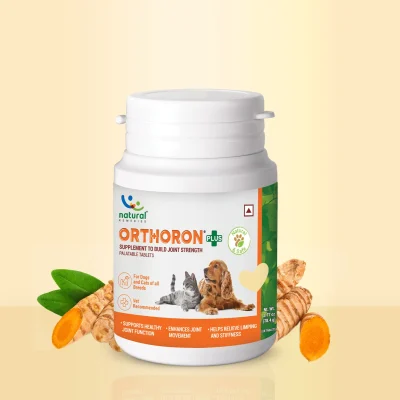 Natural Remedies Orthoron Plus Joint Supplement Tablets for Dogs and Cats