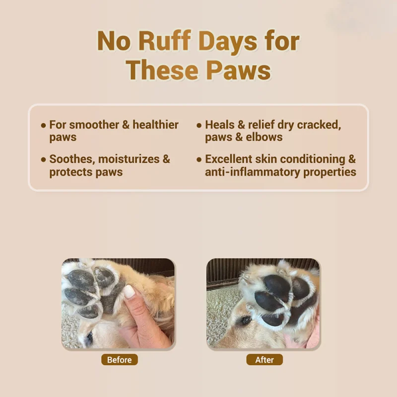 Natural Remedies Paw guard for Dogs and Cats — detail shot