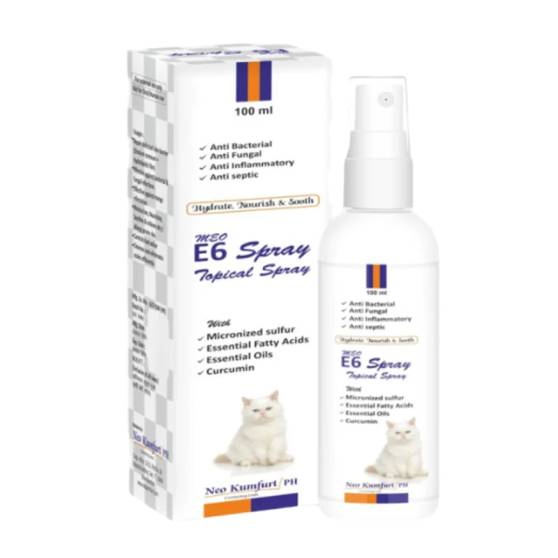 Neo Kumfurt Meo E6 Spray for Cats — side view