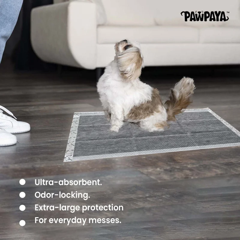 Pawpaya Carbon Training Pad for Dogs — side view