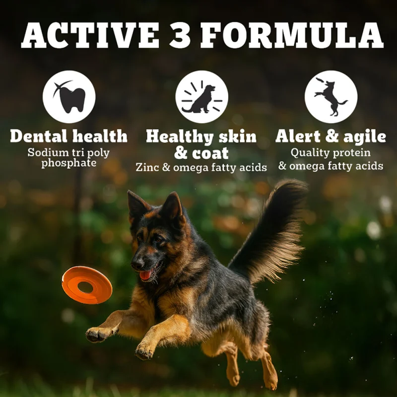 Pedigree PRO Expert Nutrition Active Adult (18 Months Onwards) Large Breed Dog Dry Food — detail shot