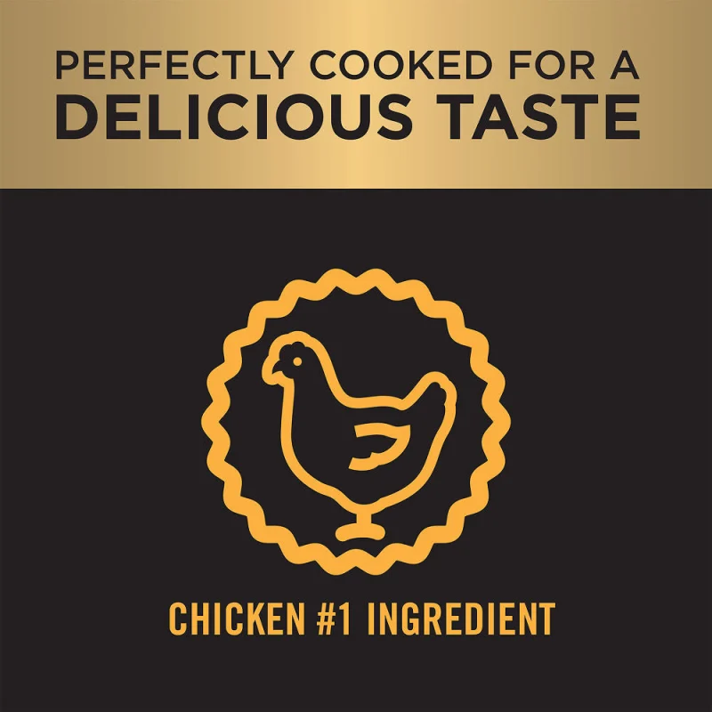 Purina Pro Plan Chicken Large Breed Adult Dog Dry Food — in use