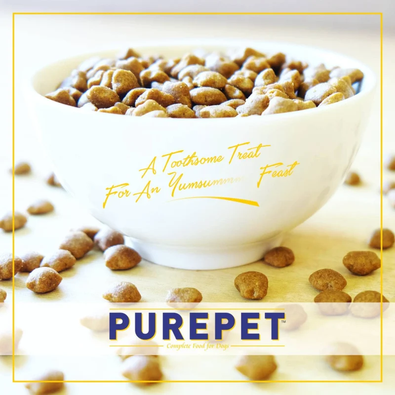 Purepet Seafood Adult Cat Dry Food — detail shot