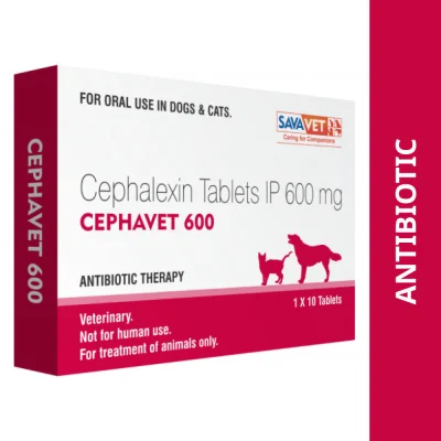 Savavet Cephavet 600mg (Cephalexin) Tablet for Dogs & Cats
