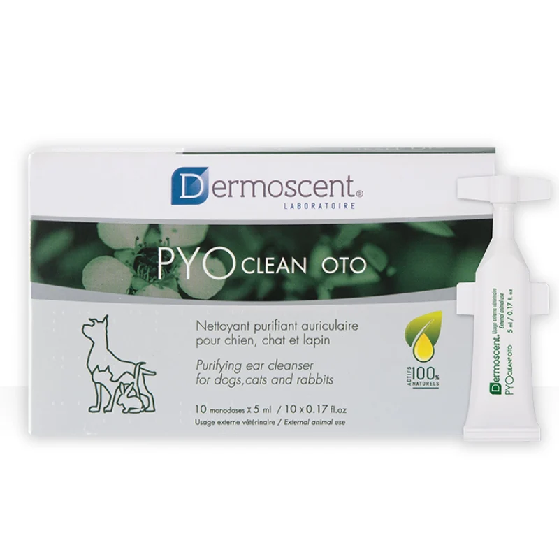 Savavet Dermoscent Pyoclean Oto Ear Cleanser for Dogs & Cats