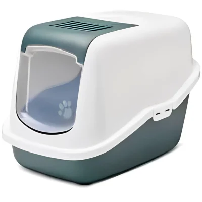 Savic Nestor Toilet Home For Cats Nordic Green