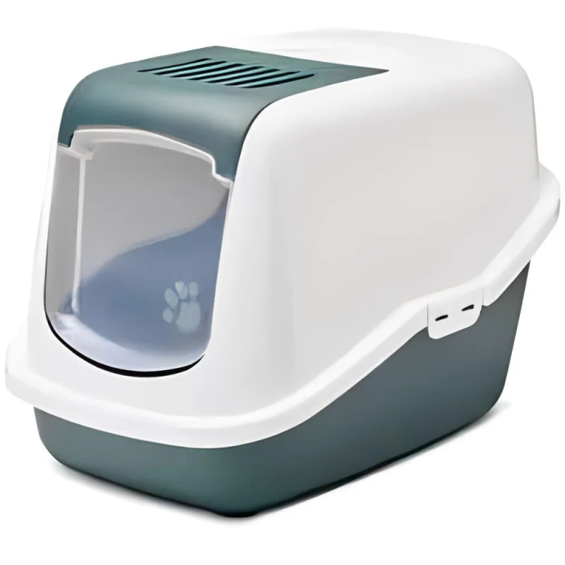 Savic Nestor Toilet Home For Cats Nordic Green