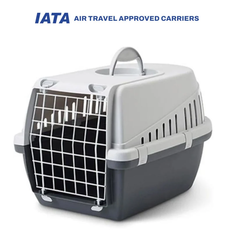 Savic Trotter 1 Iata Approved Travel Carrier For Dogs And Cats Dark Grey