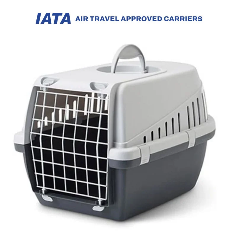 Savic Trotter 2 IATA Approved Travel Carrier for Dogs and Cats — side view