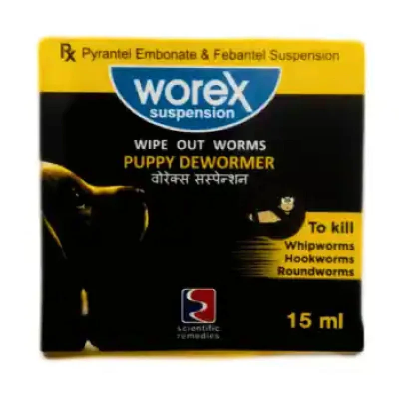 Scientific Remedies Worex Suspension Puppy Dewormer — side view