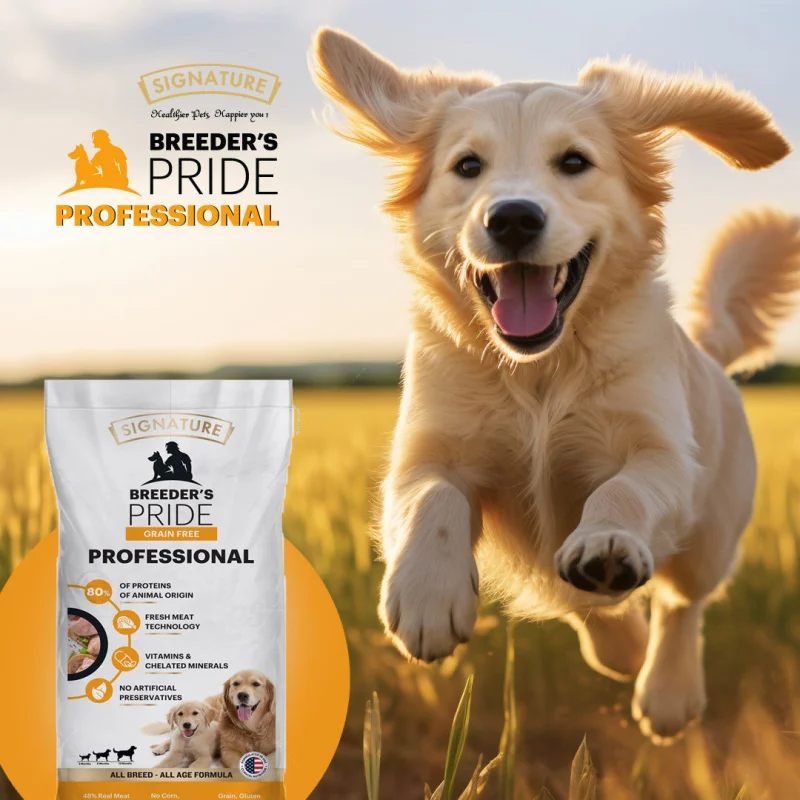 Signature Grain Free Pride Professional Breeder's All Breeds Dog Dry Food - image 2