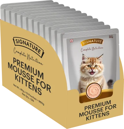 Signature Grain Zero Chicken Mousse Kitten Cat Wet Food