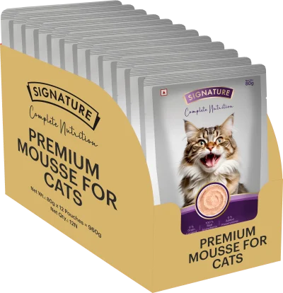 Signature Grain Zero Ocean Fish Mousse Adult Cat Wet Food