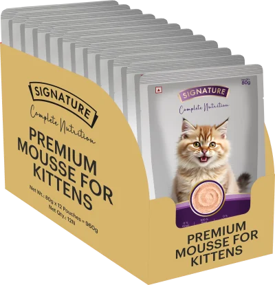 Signature Grain Zero Ocean Fish Mousse Kitten Cat Wet Food