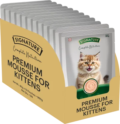 Signature Grain Zero Tuna Mousse Kitten Cat Wet Food