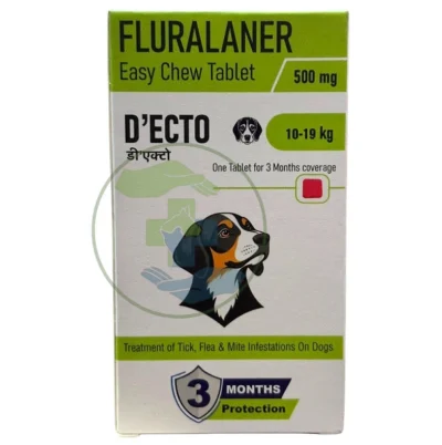 Sihil D Ecto Fluralaner 500mg Tablet for Dogs 10 to 19kg