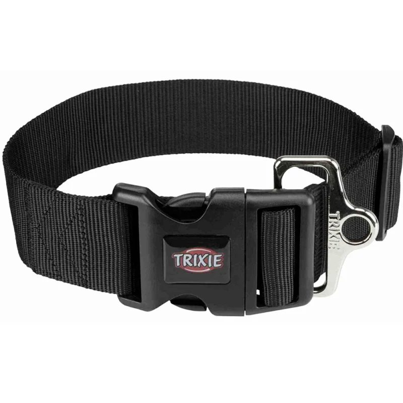 Trixie Extra Wide Premium Collar for Dogs — in use