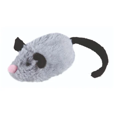 Trixie Active Mouse Toy For Cats Grey