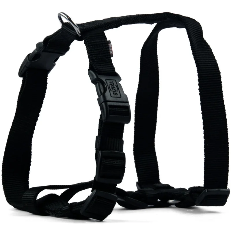 Trixie Classic H Harness For Dogs Black