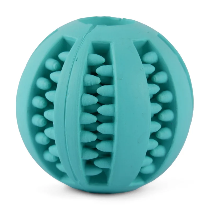 Trixie Denta Fun Ball Mint Flavour Natural Rubber Toy For Dogs