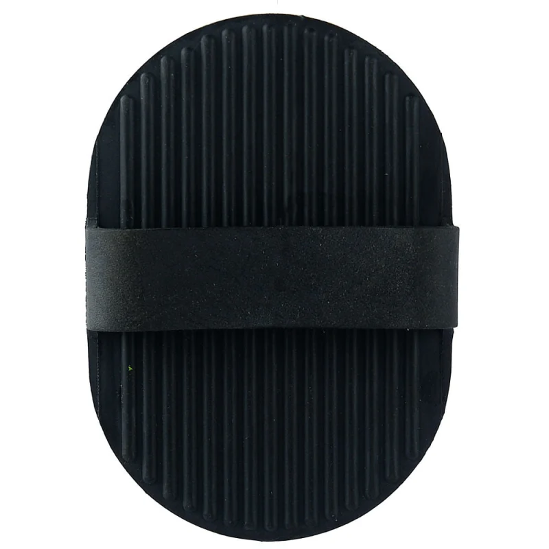Trixie Deshedding Rubber Massage Care Brush for Dogs and Cats — back view