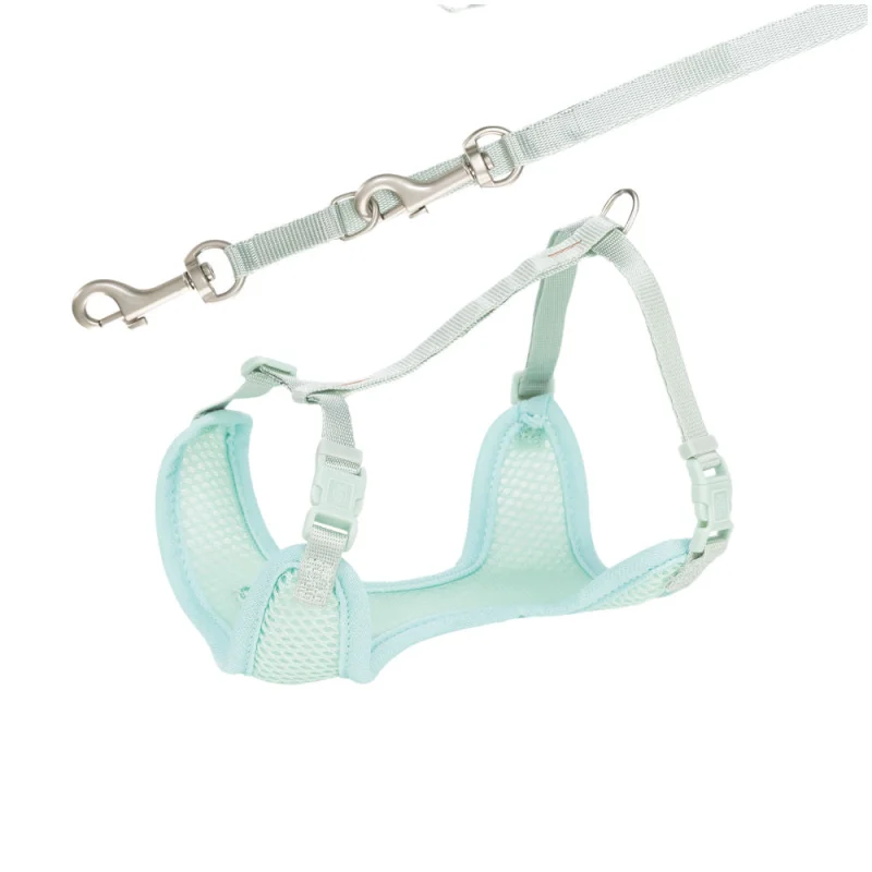 Trixie Junior Harness With Leash For Dogs Mint