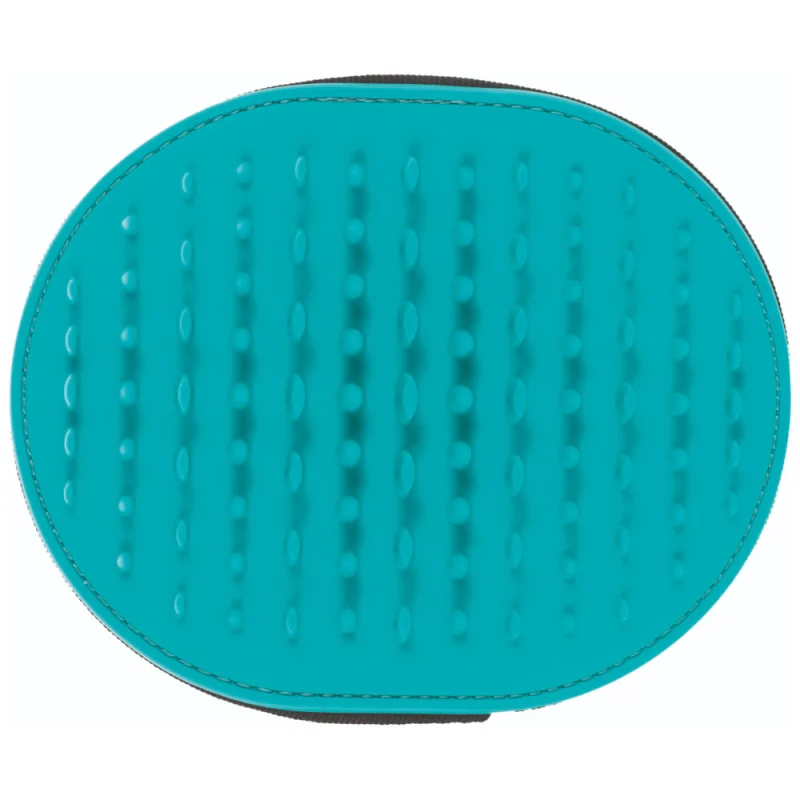 Trixie Massage Brush For Doga And Cats Black Blue
