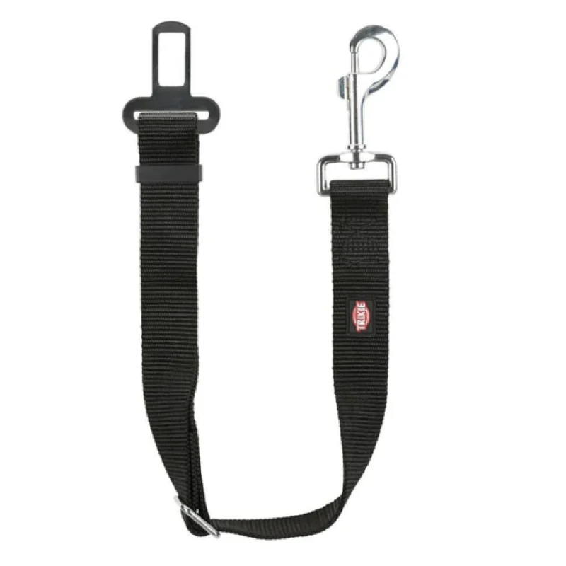 Trixie Seatbelt For Car Harnesses Black