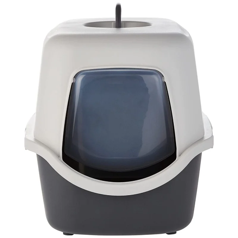 Trixie Vico Cat Litter Tray with Hood for Cats — side view