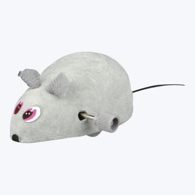 Trixie Wind Up Mouse Toy For Cats Grey