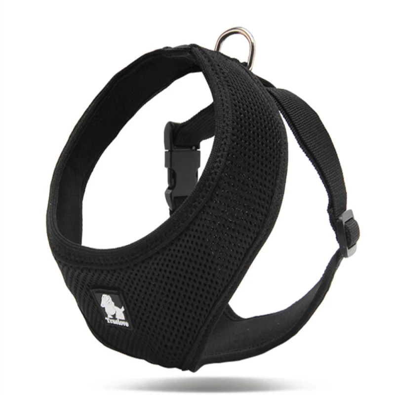 Truelove Classic Harness For Cats And Small Dogs Black