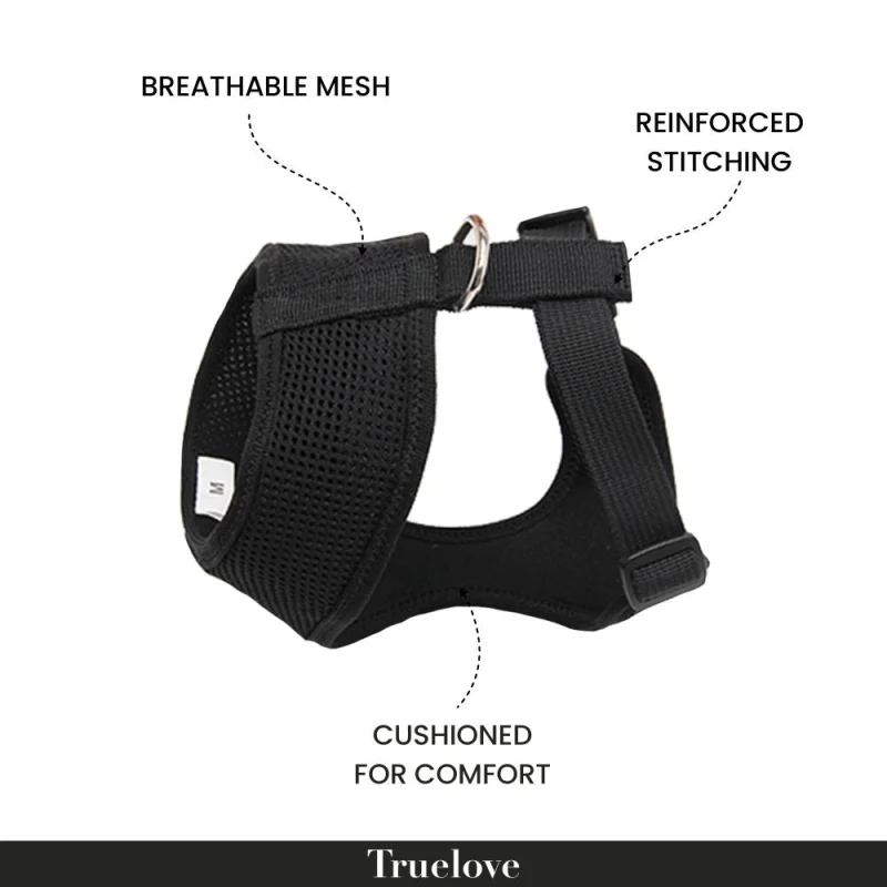 Truelove Harness for Cats and Small Dogs — back view
