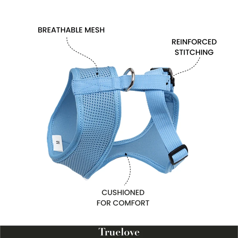 Truelove Harness for Cats and Small Dogs — back view