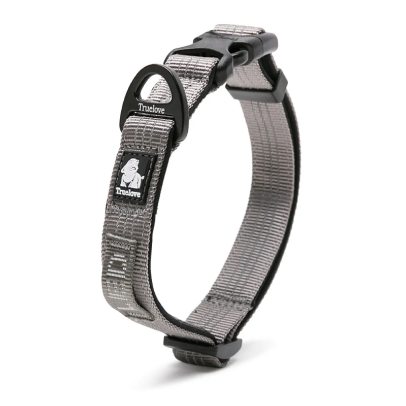 Truelove Padded Collar For Dogs Gray