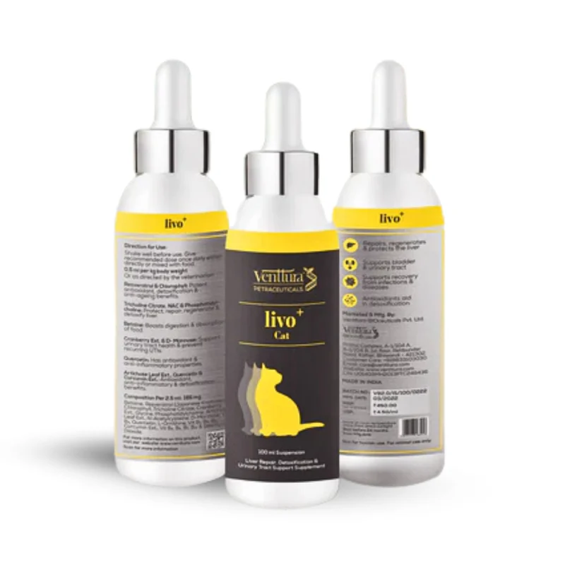 Venttura Liver Repair, Support Recovery & Recuperation Supplement for Cats