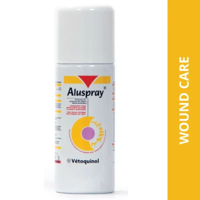 Vetoquinol Aluspray Awd Wound Care Antiseptic Spray for Dogs and Cats (75ml)
