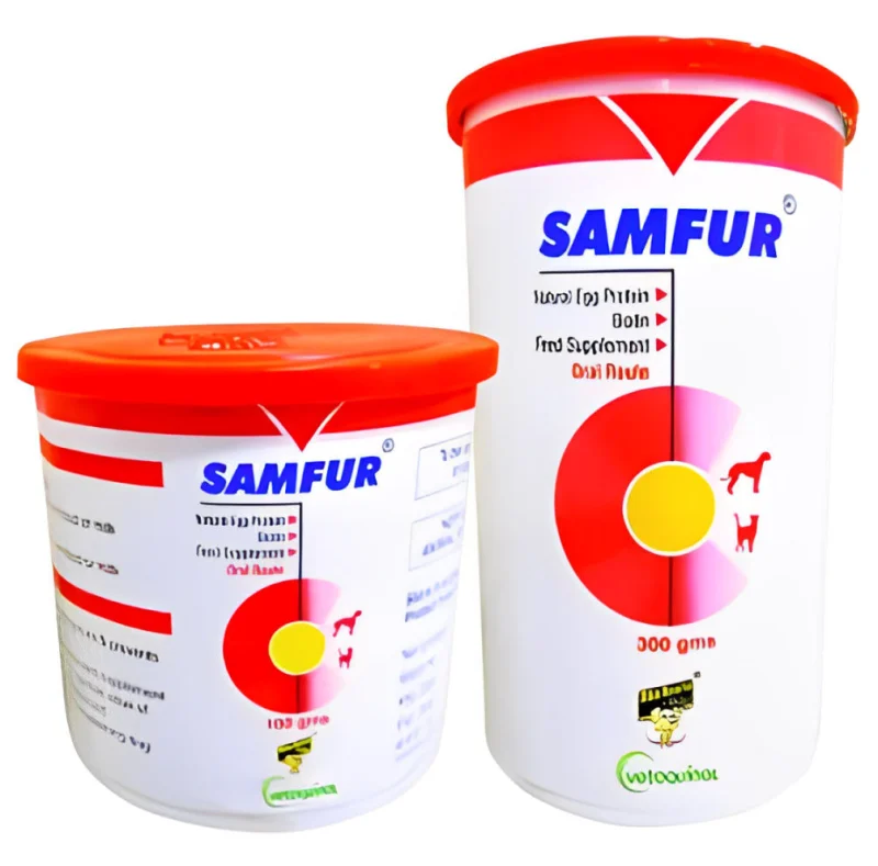 Vetoquinol Samfur Skin Coat Supplement For Dogs And Cats