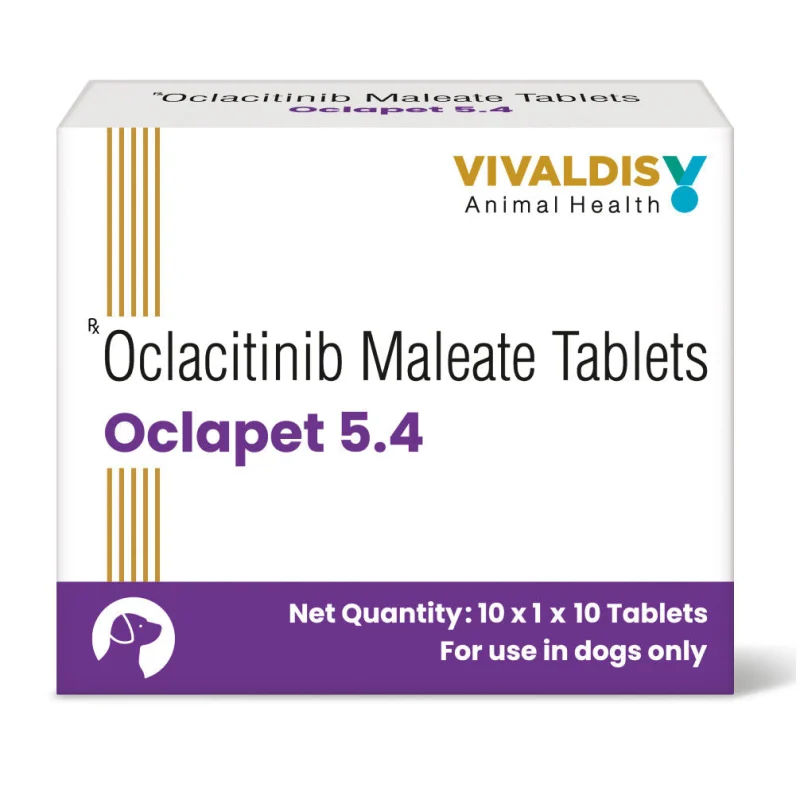 Vivaldis Oclapet Oclacitinib 5 4 Mg Tablets For Dogs