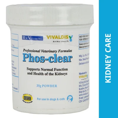 Vivaldis Phos Clear Powder for Dogs and Cats