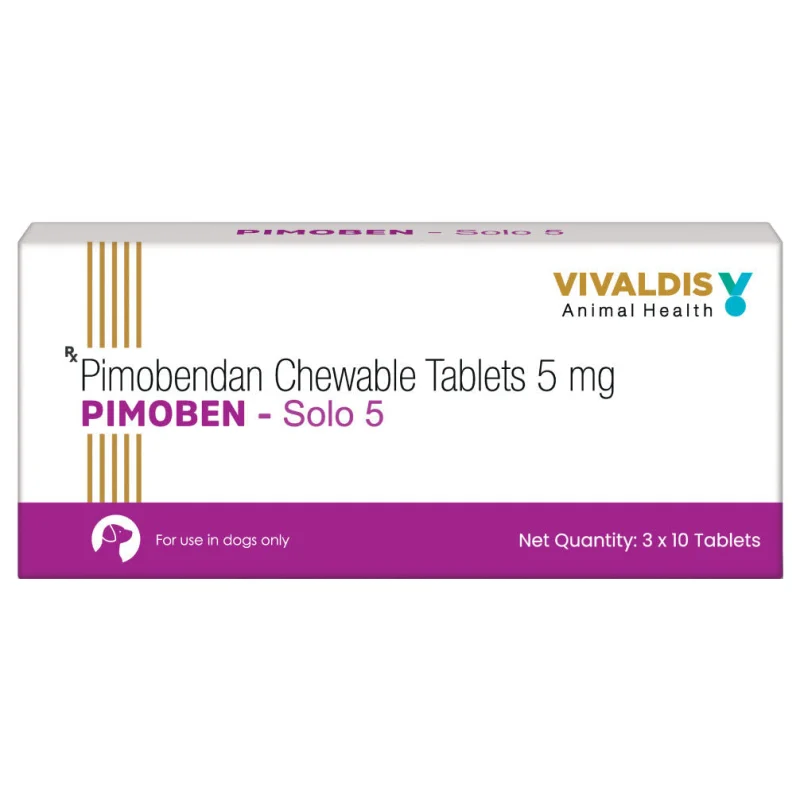 Vivaldis Pimoben (Pimobendan) Solo 5mg Tablet for Dogs