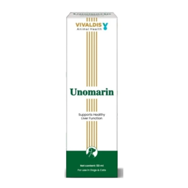 Vivaldis Unomarin Syrup Liver Rejuvenator for Dogs & Cats
