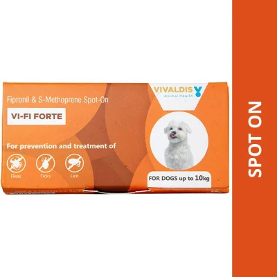 Vivaldis Vi-Fi Forte Tick and Flea Control Spot On for Dogs