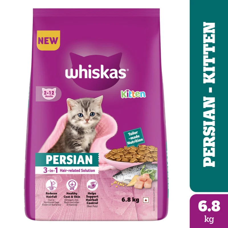 Whiskas (2 to 12 months) Persian Kitten Cat Dry Food — detail shot