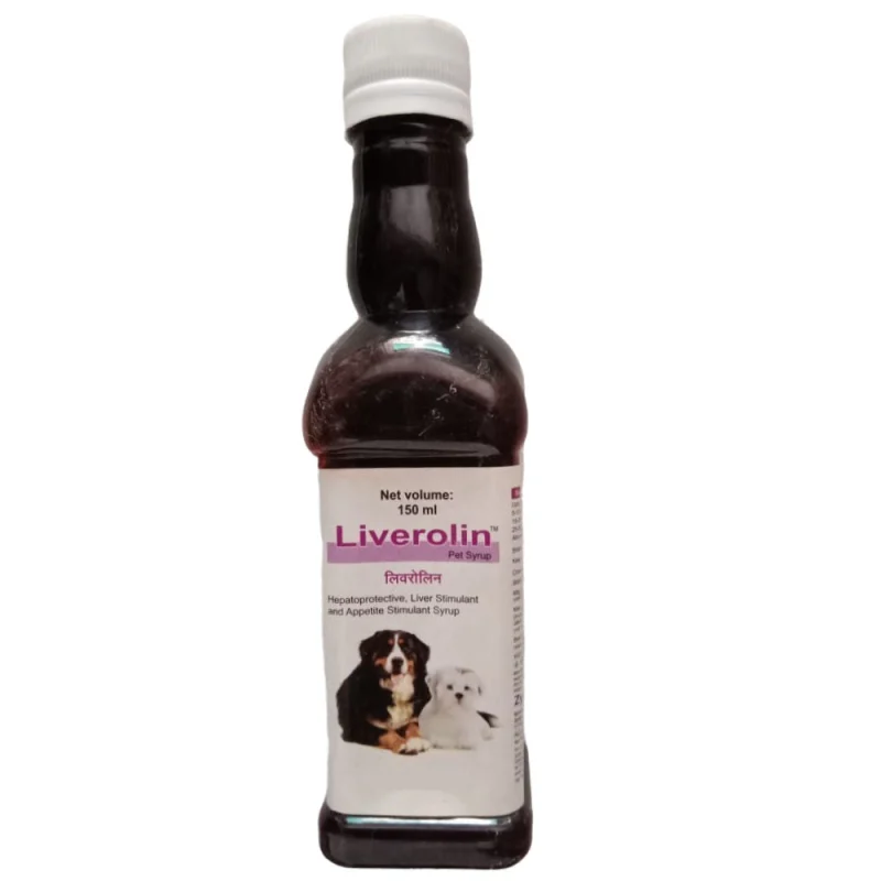 Zenex Liverolin Pet Syrup (Liver Tonic) for Dogs and Cats